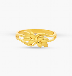The Entangled Flower Ring